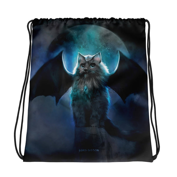 BAT CAT Drawstring bag